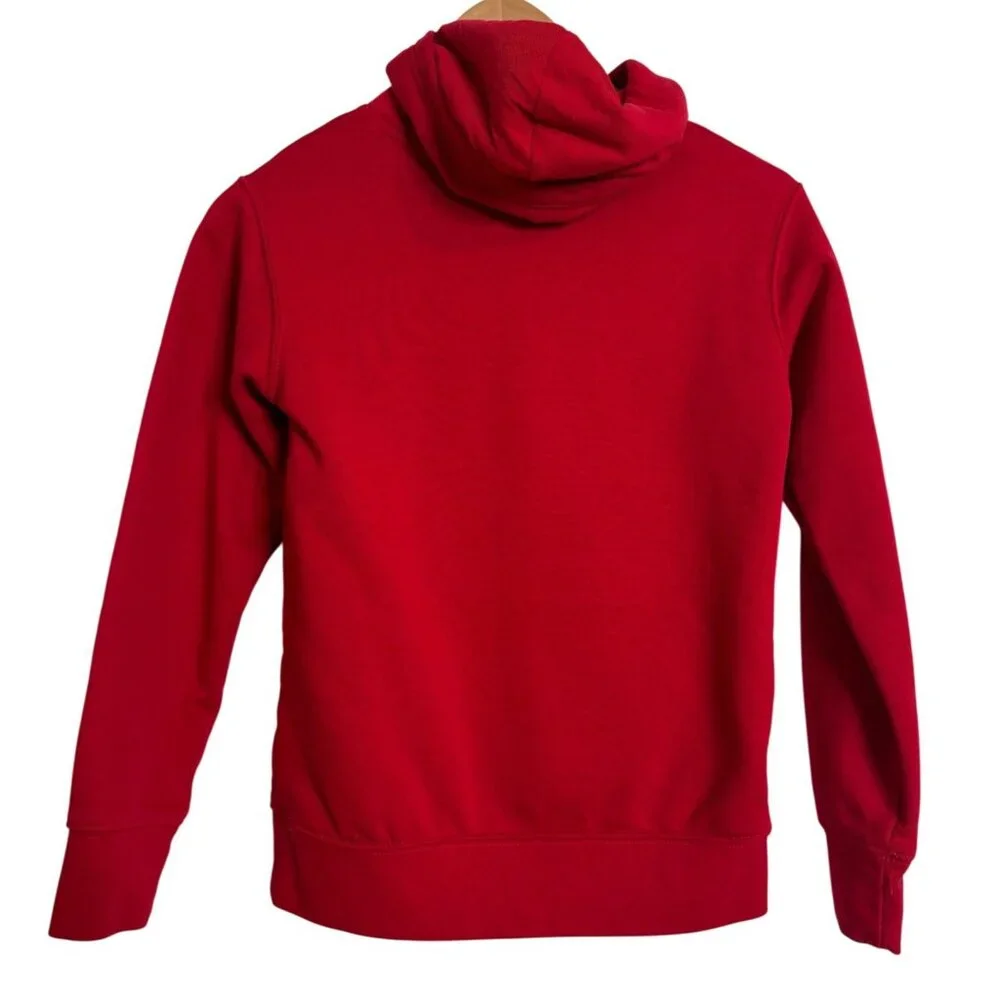 Jordan Kids Medium 10-12yr Gym Red Pullover Hoodie Pocket EUC